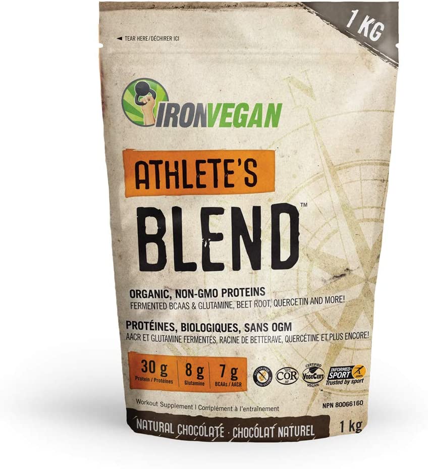 Iron Vegan Athlete's Blend Protein Powder